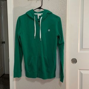 Element Green Zip up. Women’s Medium